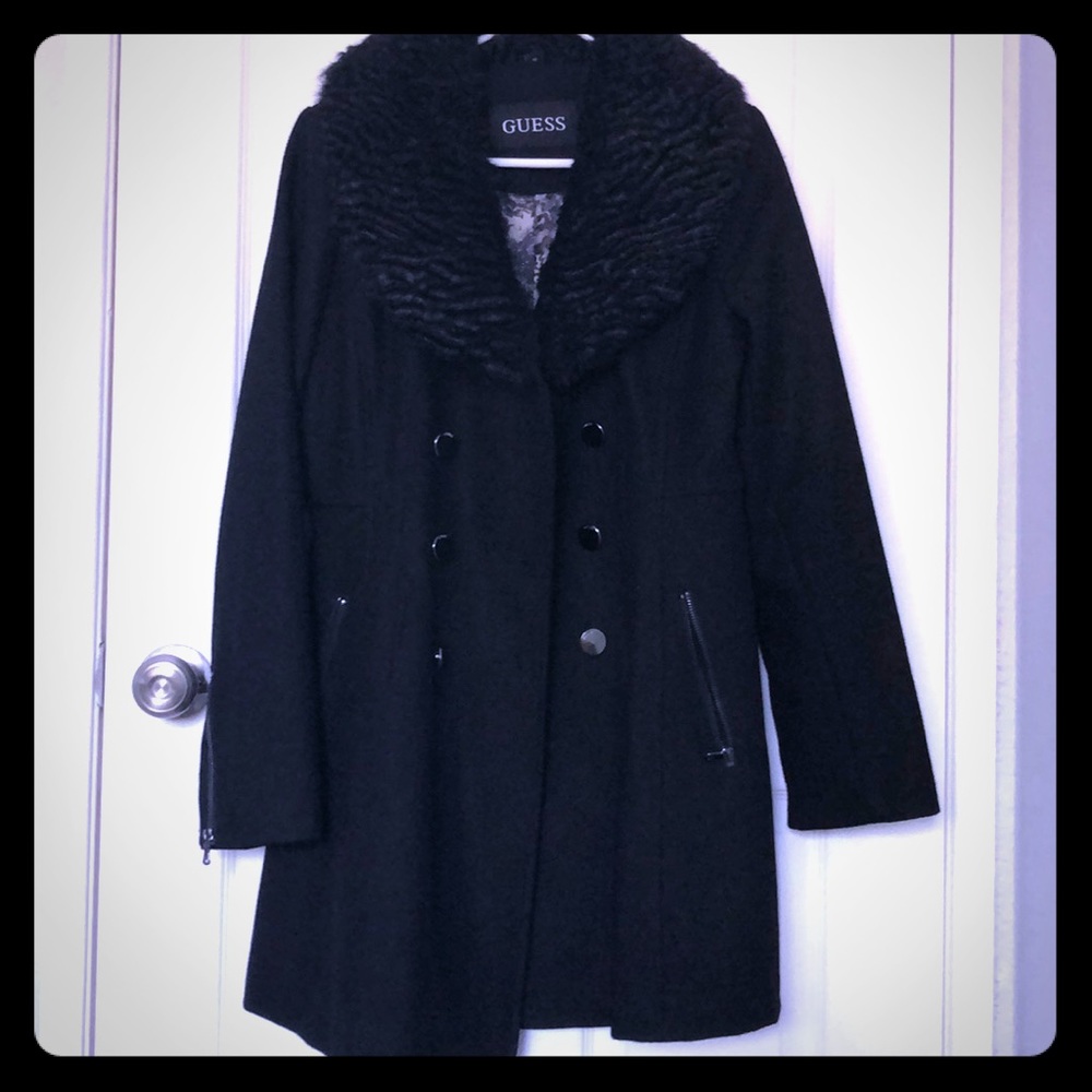 Long black coat